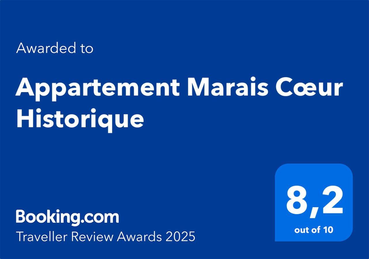 Appartement Marais Coeur Historique Parijs Buitenkant foto